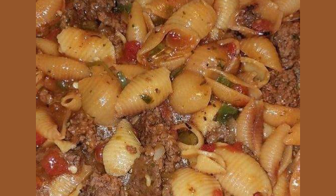 PASTA SHELLS WITH GROUND BEEF – OMG😱 DON’T LOSE THIS😋