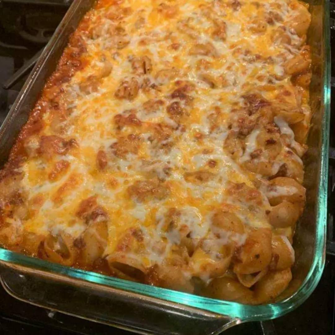 Cheesy Hamburger Potato Casserole