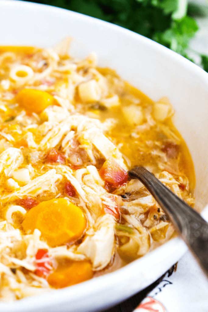 Sicilian Chicken Soup