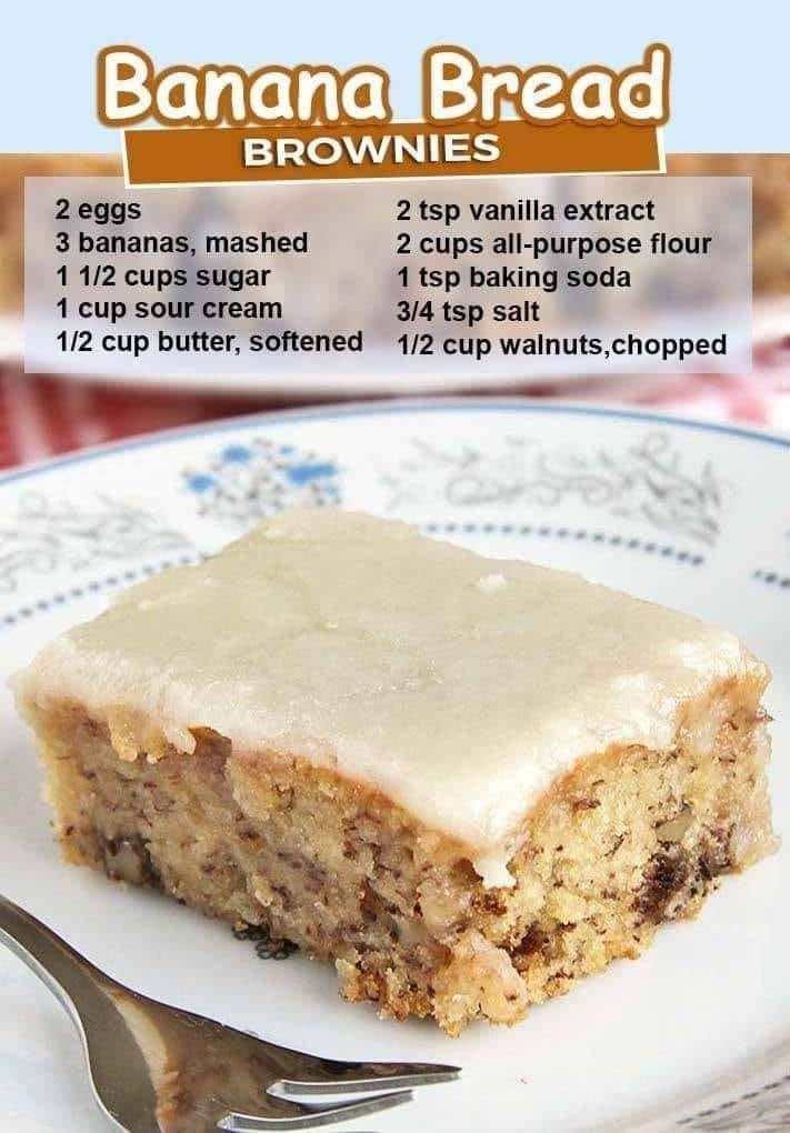 Banana Bread Brownies