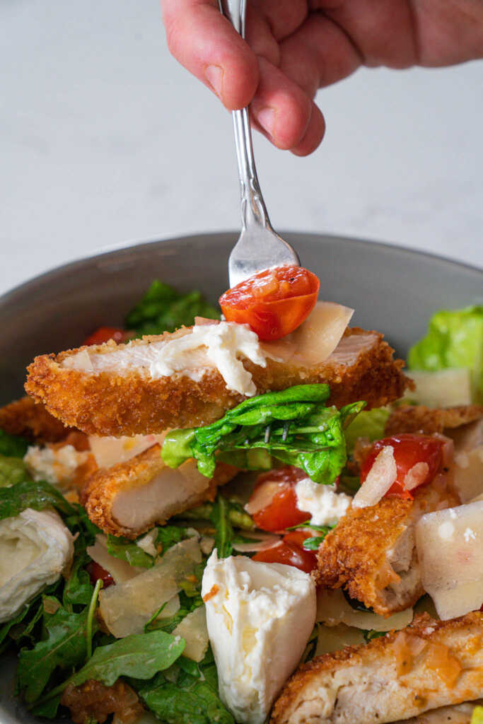 Chicken Parmesan Salad