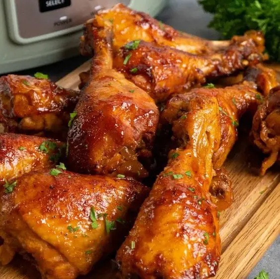 Crockpot BBQ Chicken Legs