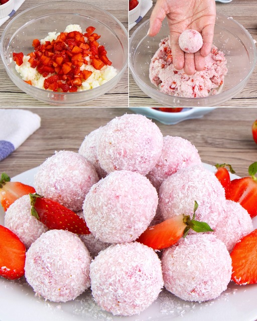 Strawberry Truffles