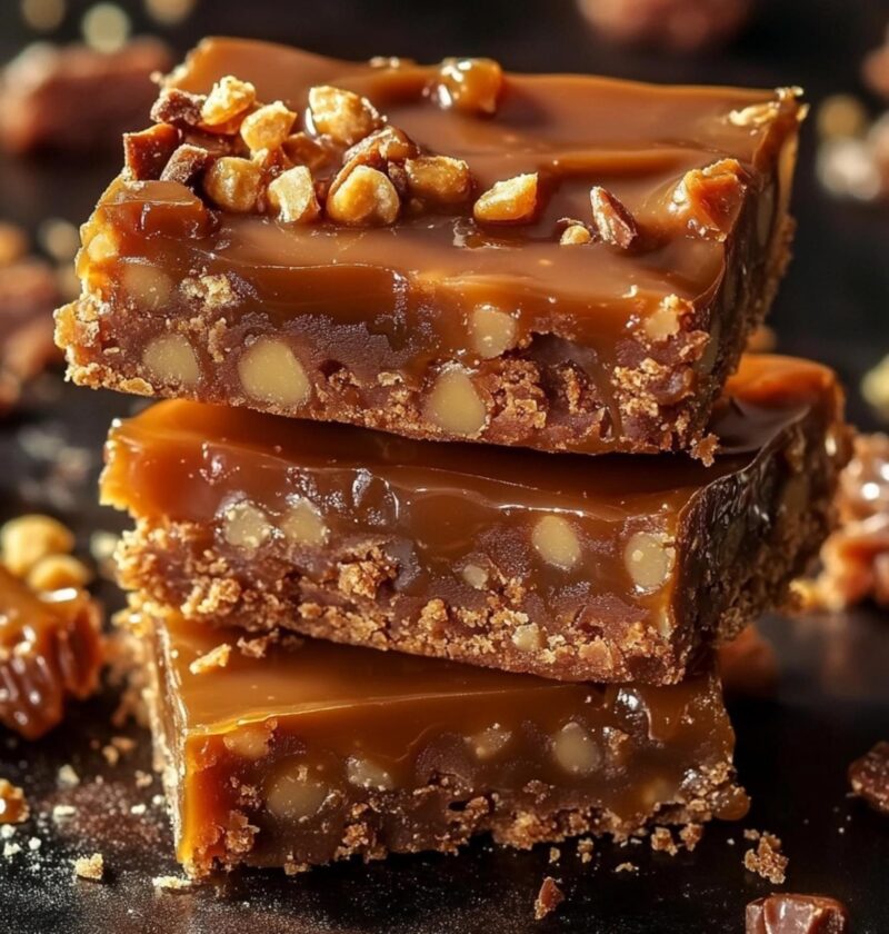 Butterfinger Caramel Crunch Bars