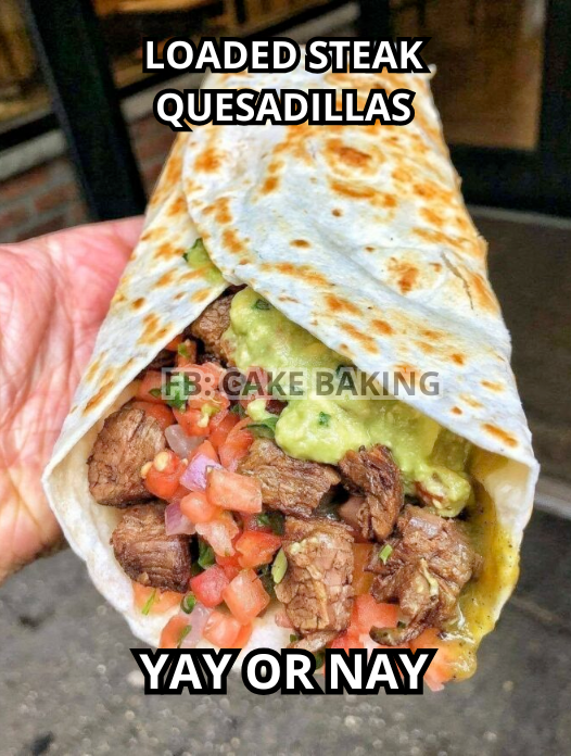 Loaded Steak Quesadillas