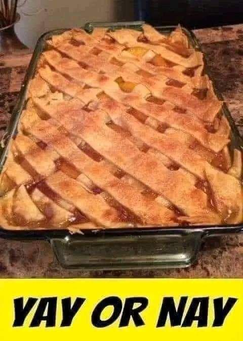 GRANDMA’s Fresh Peach Cobbler