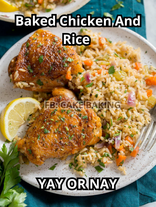 Baked Chicken and Rice