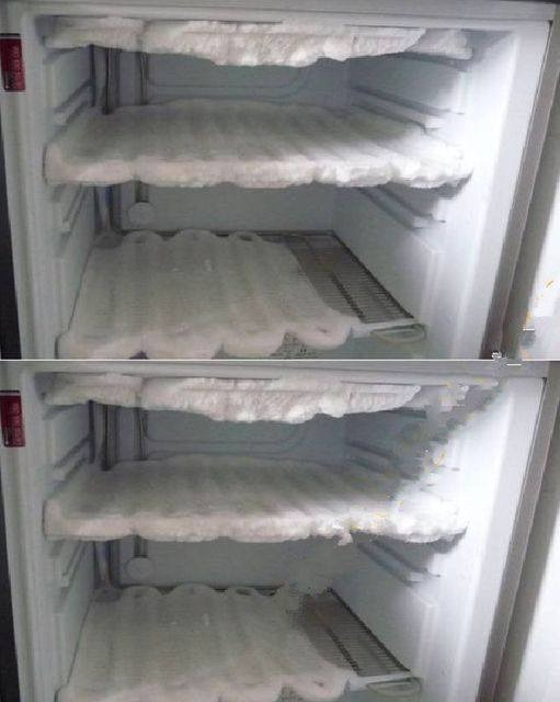 The trick to defrosting a freezer in a few minutes without effort