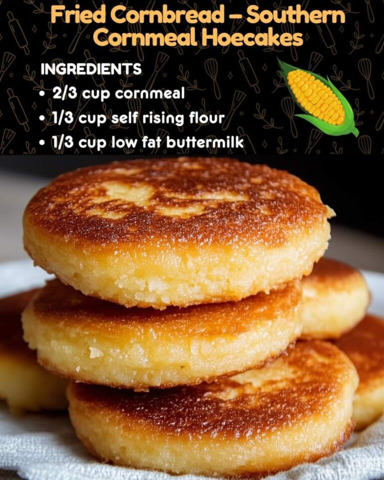 Southern-style cornmeal pancakes