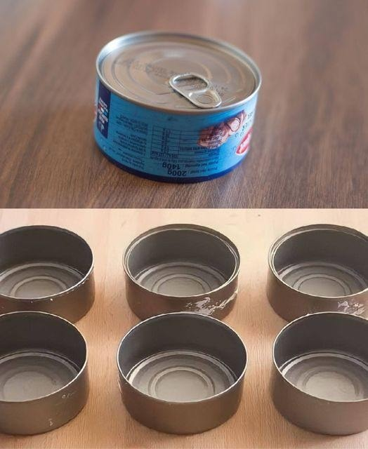 Don’t throw away tuna cans, at home they are worth their weight in gold: how to reuse them