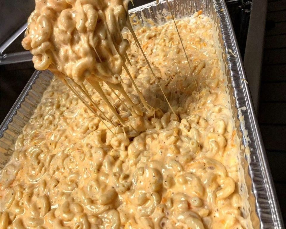 Five-Cheese Baked Macaroni and Cheese recipe