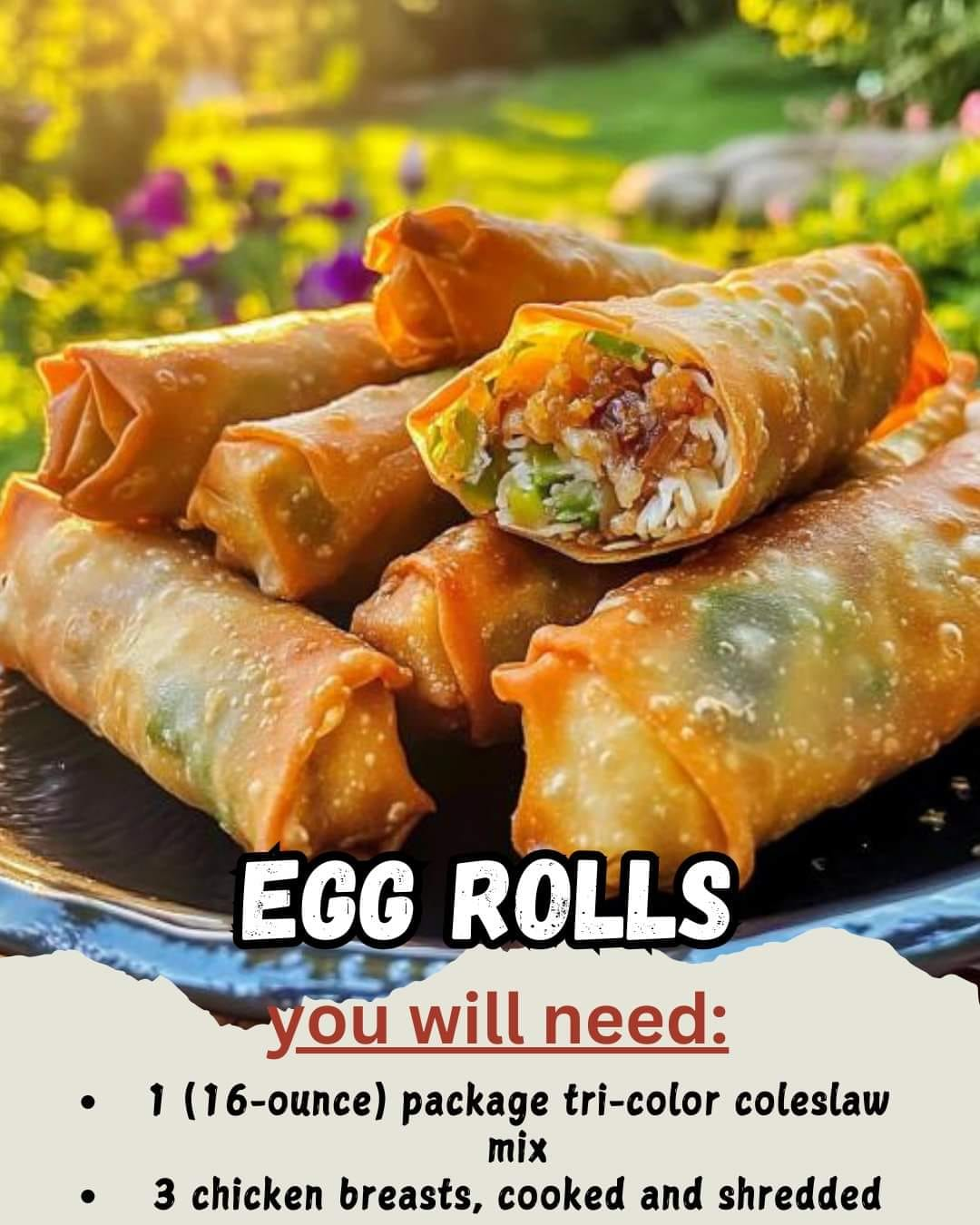 Chicken Egg Roll