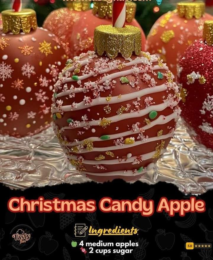 Christmas Candy Apples Recipe