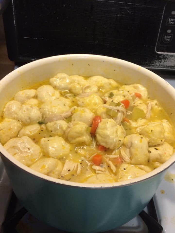 Cracker Barrel Homemade Chicken and Dumplings