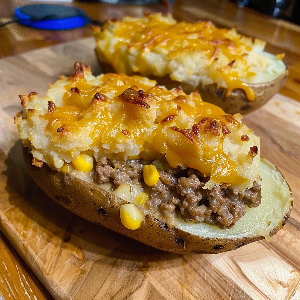 Shepard’s Pie Baked Potato