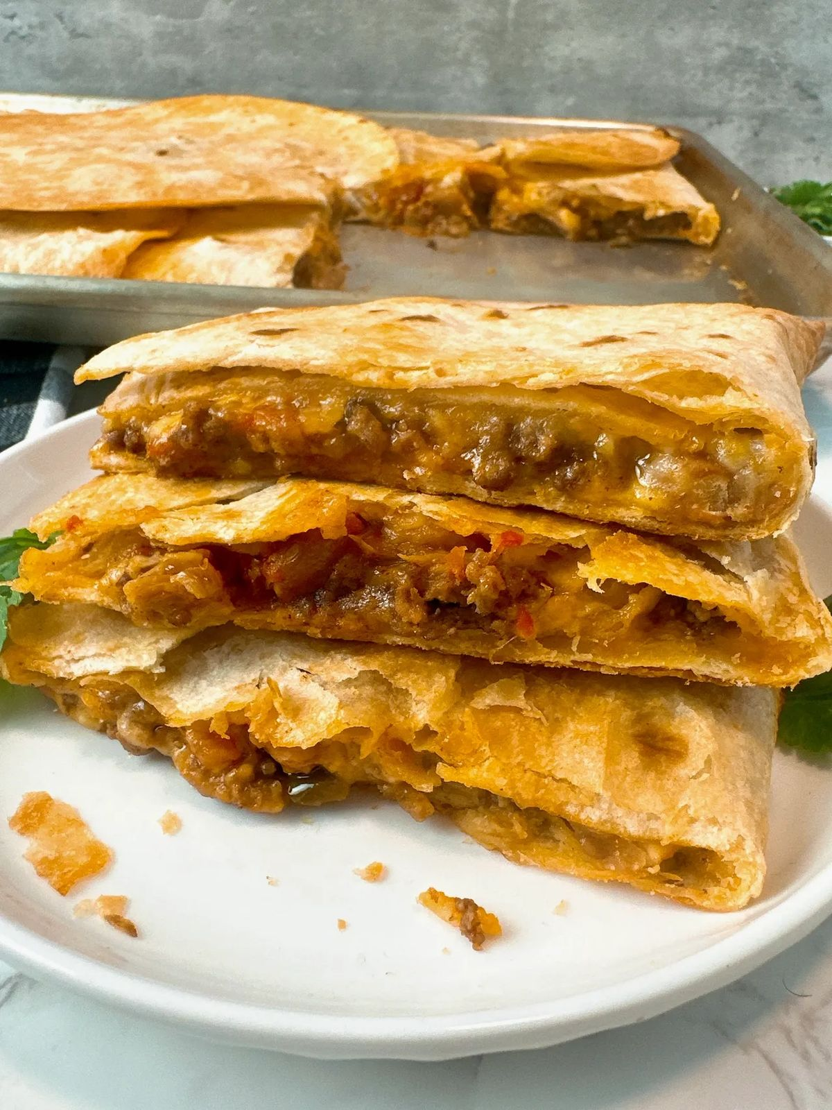 SHEET PAN QUESADILLA’S