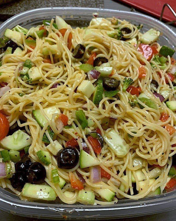 California Spaghetti Salad Recipe