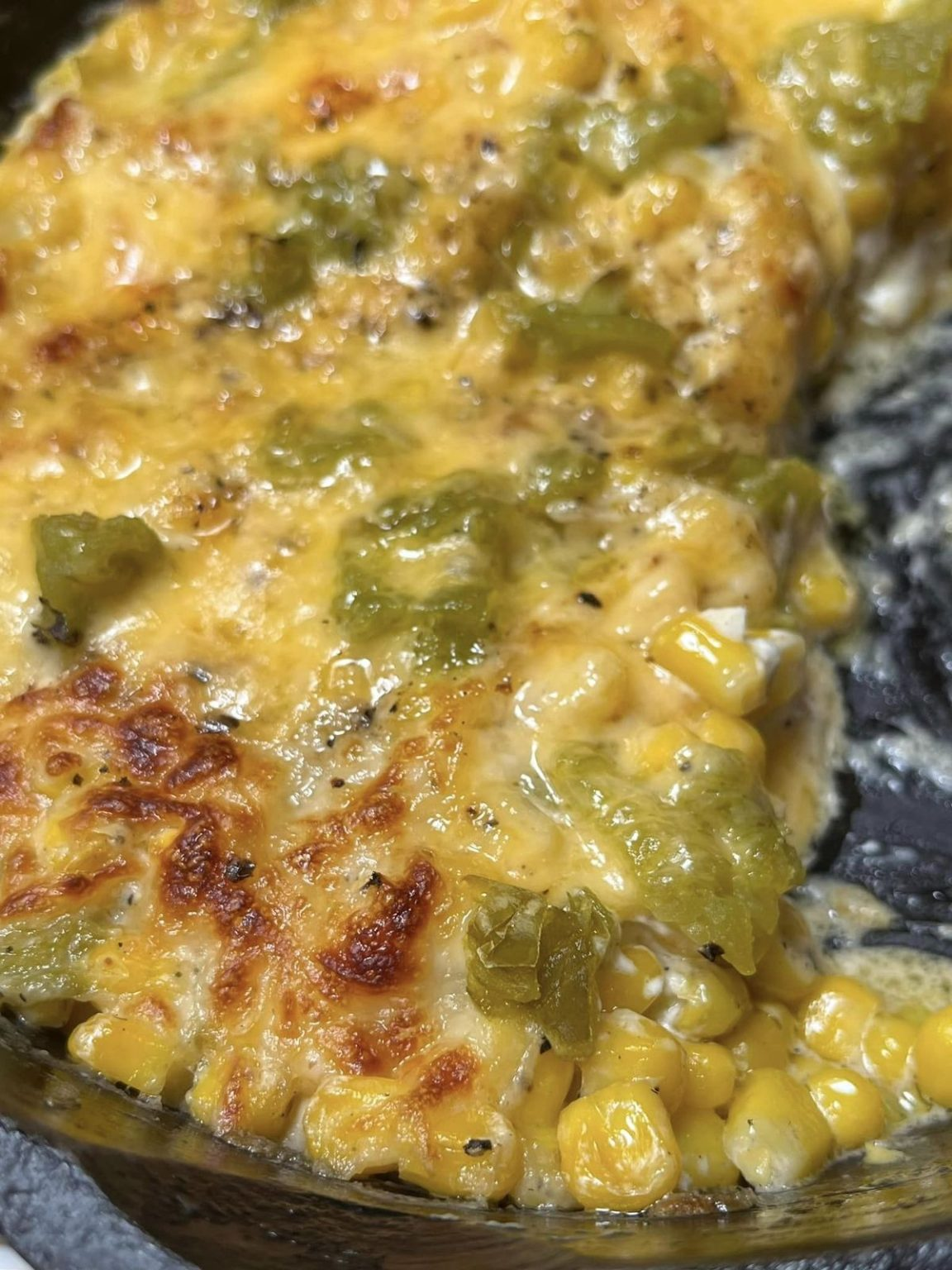 Green Chile Corn Casserole