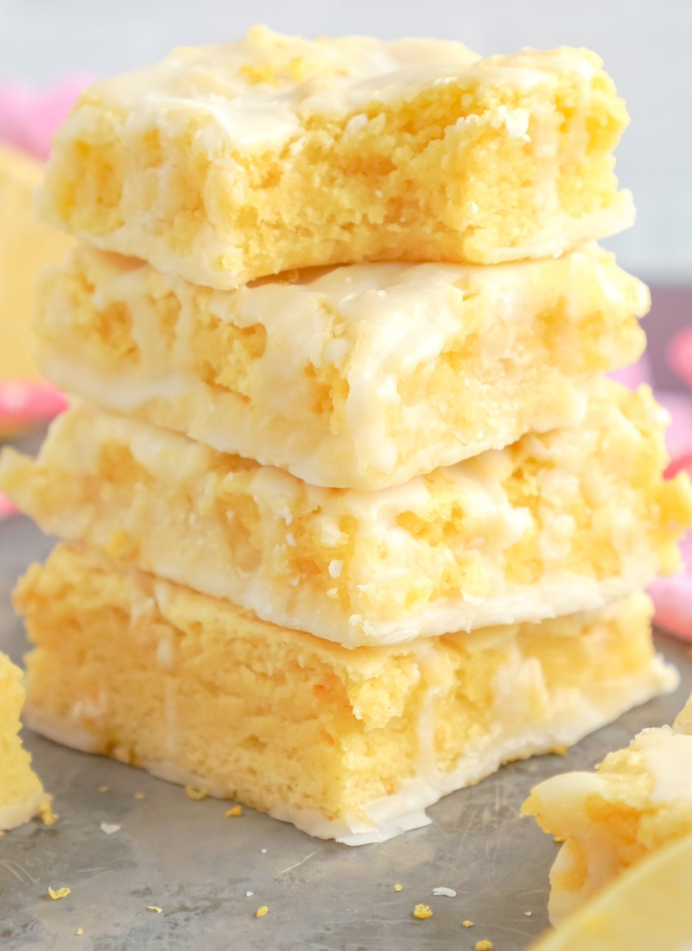 Lemon Cream Cheese Brownies