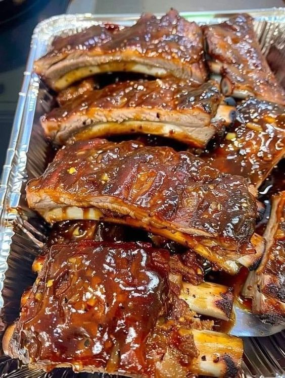 Honey Garlic Ribs 