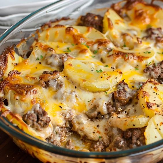 Potato & Beef Casserole