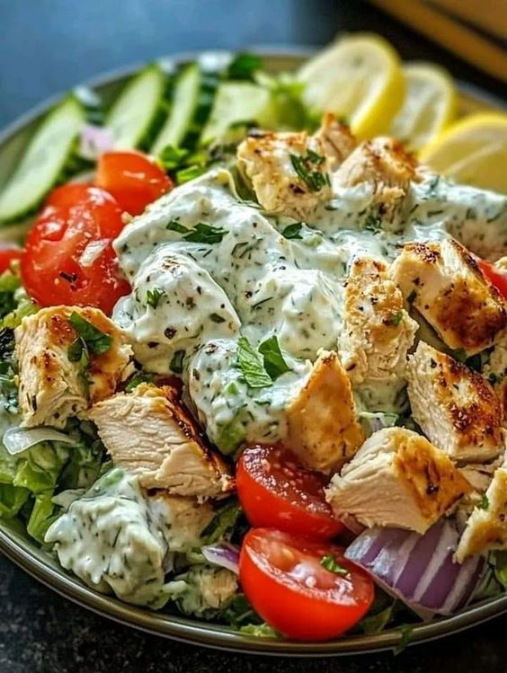 Tzatziki Chicken Salad