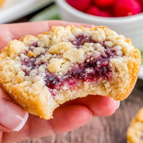 Costco Raspberry Crumble Cookies