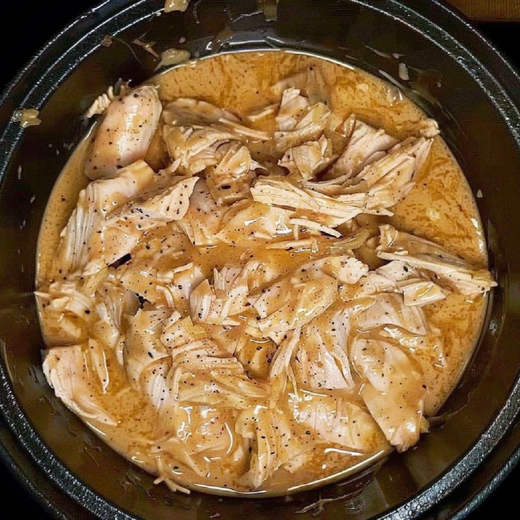 Crockpot Chicken & Gravy