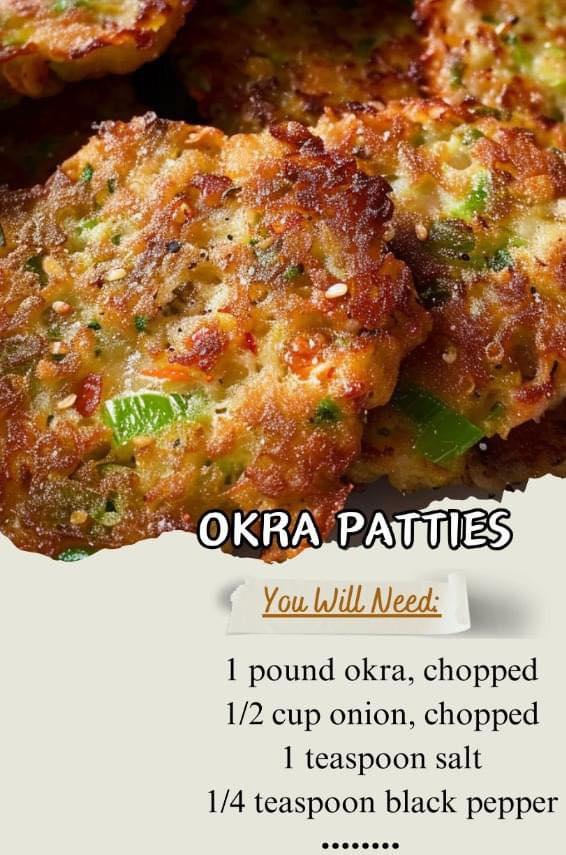 OKRA PATTIES