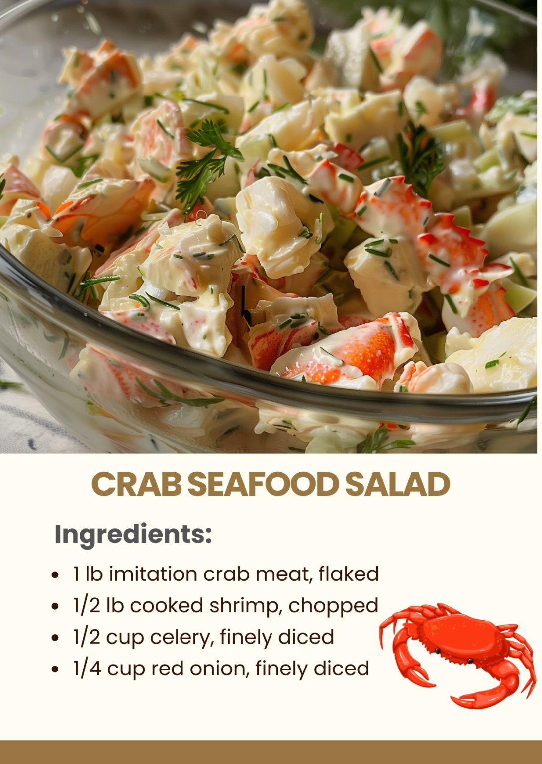 Crab Seafood Salad